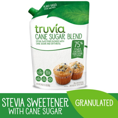 Truvia Blend Mix of Stevia Sweetener and Cane Sugar Bag - 24 Oz - Image 2