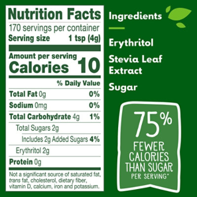 Truvia Blend Mix of Stevia Sweetener and Cane Sugar Bag - 24 Oz - Image 4