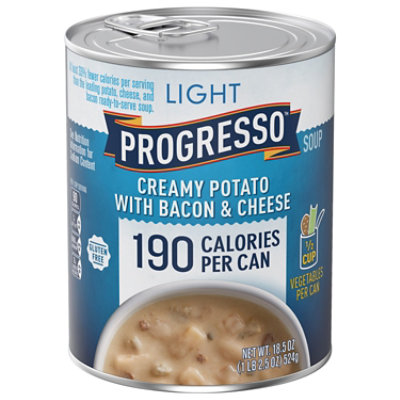 Progresso Light Soup Creamy Potato with Bacon & Cheese - 18.5 Oz - Image 3