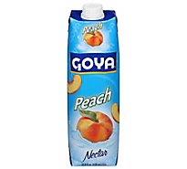 Goya Nectar Peach Carton - 33.8 Fl. Oz.