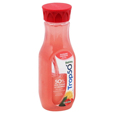 Tropicana Trop50 Juice Beverage Raspberry Lemonade - 12 Fl. Oz. - vons