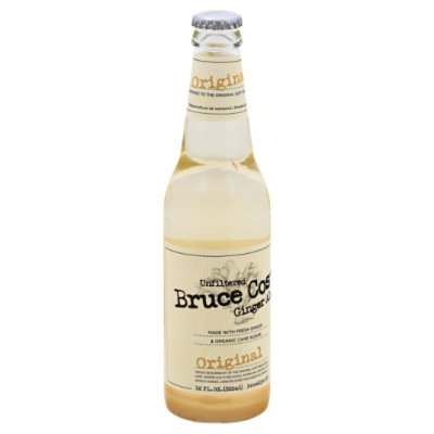 Bruce Cost Ginger Ale Original 12 Fl. Oz. Albertsons