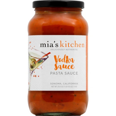 Mias Kitchen Pasta Sauce Vodka Jar - 25.5 Oz - Image 2