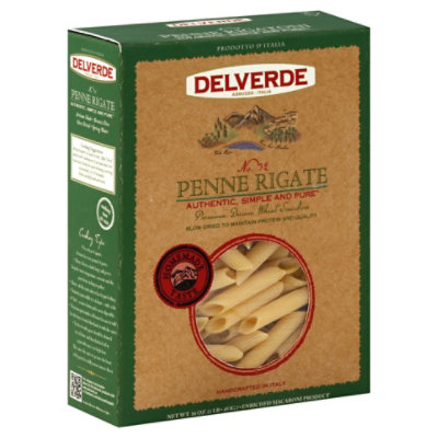 Delverde Pasta No. 32 Penne Rigate Box - 16 Oz - Haggen