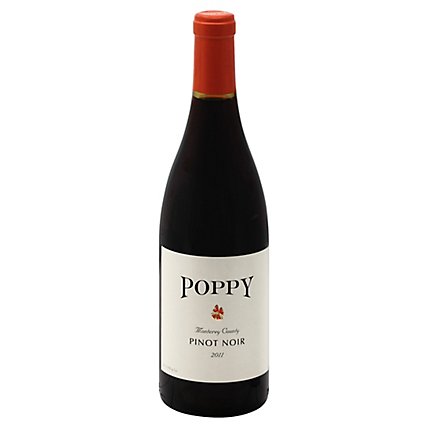 Poppy Pinot Noir Wine - 750 Ml - Image 1