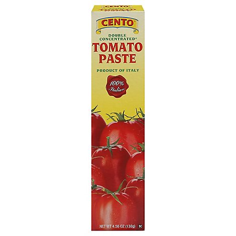 CENTO Tomato Paste Double Concentrated - 4.56 Oz