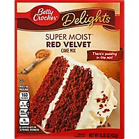 Betty Crocker Delights Cake Mix Super Moist Red Velvet - 15.25 Oz - Image 2