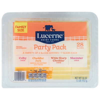 Lucerne Cheese Party Pleasers - 16 Oz