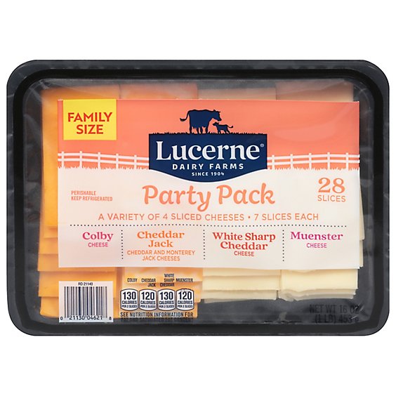 Lucerne Cheese Party Pleasers - 16 Oz