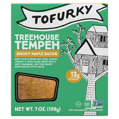 Tofurky Smoky Maple Bacon Tempeh Prepacked - 7 Oz - Image 3