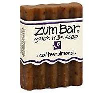 Coffee Almond Zum Bar Goats Milk Soap - 3 Oz
