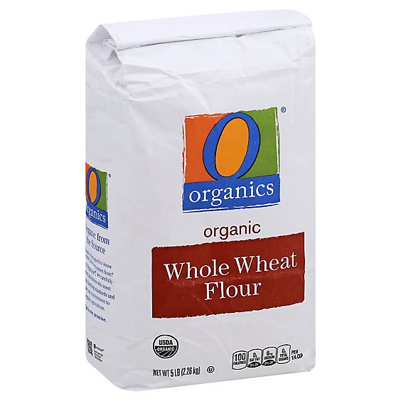 O Organics Organic Flour Whole Wheat Flour - 5 Lb