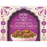 Deep Indian Kitchen Spinach Chicken Tikka with Turmeric Rice - 9 Oz - Image 2