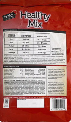 Signature Pet Care Dog Food Healthy Mix Bag - 3.5 Lb - Image 3