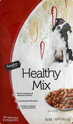 Signature Pet Care Dog Food Healthy Mix Bag - 3.5 Lb - Image 2