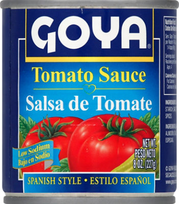 Goya Tomato Sauce Spanish Style Low Sodium - 8 Oz - Image 2