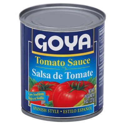 Goya Tomato Sauce Spanish Style Low Sodium - 8 Oz - Image 1