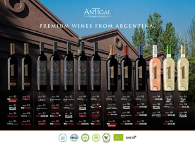 Antigal Uno Mendoza Malbec Wine - 750 Ml - Image 2