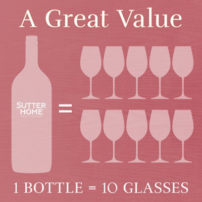 Sutter Home Pink Moscato Pink Wine Bottle - 1.5 Liter - Image 5