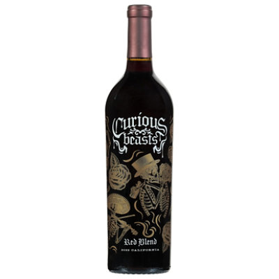 Curious Beasts California Red Wine - 750 Ml - Image 1