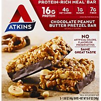 Atkins Bar Chocolate Peanut Butter - 5-1.69 Oz - Image 2