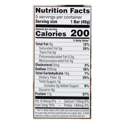 Atkins Meal Bar Chocolate Chip Granola - 5-1.69 Oz - Image 4