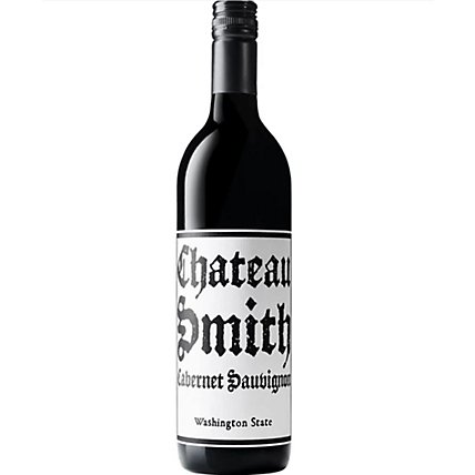 Chateau Smith Cabernet Sauvignon Red Wine by Charles Smith Wines - 750 Ml - Image 1