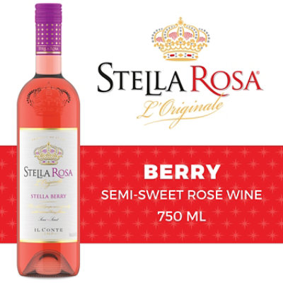 Stella Rosa Berry Semi Sweet Red Wine - 750 Ml - Image 1