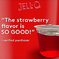 Jell-O Original Strawberry Ready to Eat Jello Cups Gelatin Snack Cups - 4 Count - Image 8