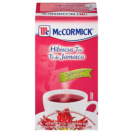 McCormick Tea Hibiscus Tea Caffeine Free - 25 Count - Image 3