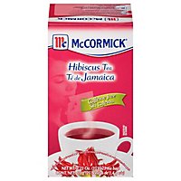 McCormick Tea Hibiscus Tea Caffeine Free - 25 Count - Image 1
