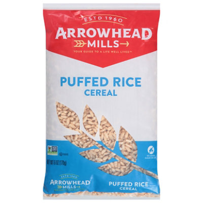 Arrowhead Mills Cereal Puffed Rice - 6 Oz - Image 3