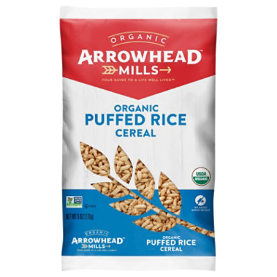 Arrowhead Mills Cereal Puffed Rice - 6 Oz - Image 1