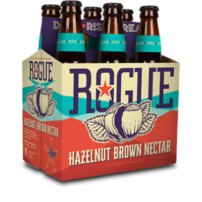 Rogue Hazelnut Brown Ale In Bottles - 6-12 Fl. Oz. - Image 1