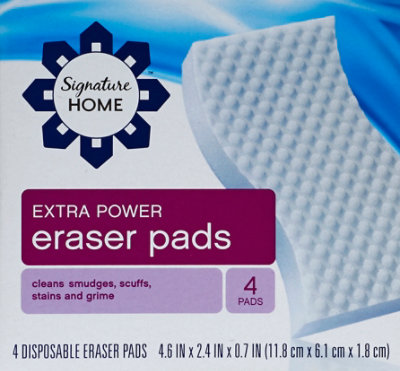 Signature SELECT Eraser Pads Extra Power Disposable - 4 Count - Image 2