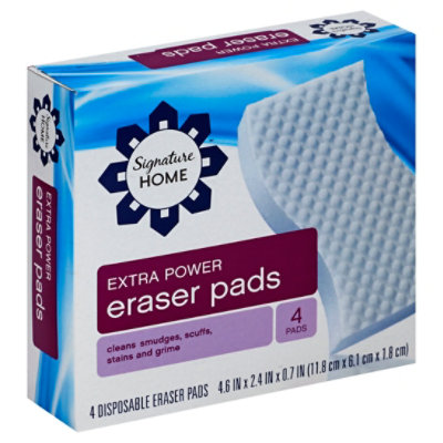 Signature SELECT Eraser Pads Extra Power Disposable - 4 Count - Image 1