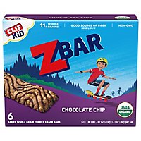 CLIF Kid ZBar Organic Chocolate Chip - 6-1.27 Oz - Image 2