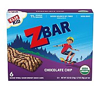 CLIF Kid Zbar Organic Chocolate Chip Energy Bars - 6 Count