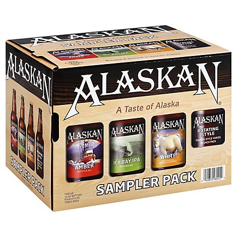 Alaskan Variety Bottles - 12-12 Fl. Oz.