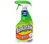 Fantastik Fresh Scent Disinfectant Multipurpose Cleaner Spray Bottle - 32 Oz