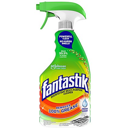 Fantastik Fresh Scent Disinfectant Multipurpose Cleaner Spray Bottle - 32 Oz - Image 1