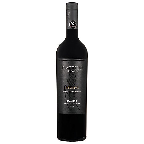 Piattelli Vineyards Premium Malbec Wine - 750 Ml