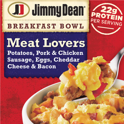 Jimmy Dean Meat Lovers Frozen Breakfast Bowl - 7 Oz - Image 1