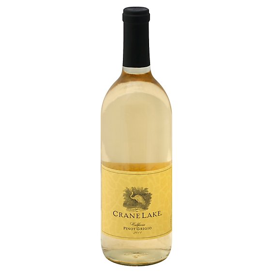 Crane Lake Pinot Grigio Wine - 750 Ml