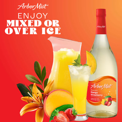 Arbor Mist Mango Strawberry Moscato Sweet Wine - 750 Ml - Image 4