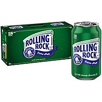 Rolling Rock Extra Pale Beer Cans - 18-12 Fl. Oz. - Image 2