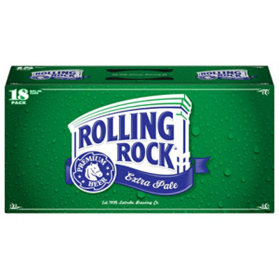 Rolling Rock Extra Pale Beer Cans - 18-12 Fl. Oz. - Image 2