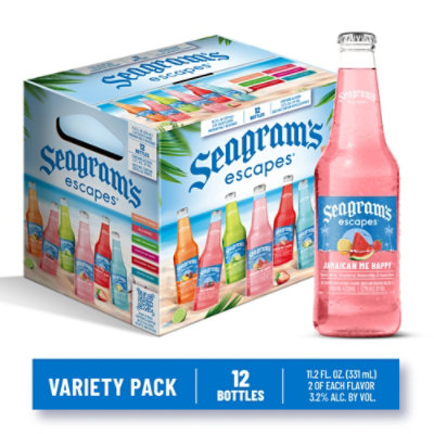 Seagram's Escapes Classic Variety Pack Bottles - 12-11.2 Oz - Image 2