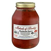 Michaels Of Brooklyn Sauce Marinara Jar - 32 Oz - Image 3