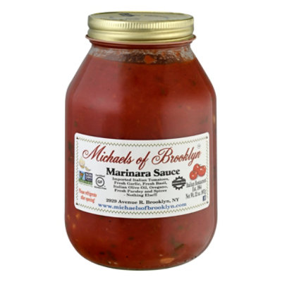 Michaels Of Brooklyn Sauce Marinara Jar - 32 Oz - Image 1